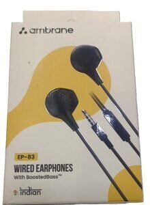 Ambrane Wired Earphones EP-83